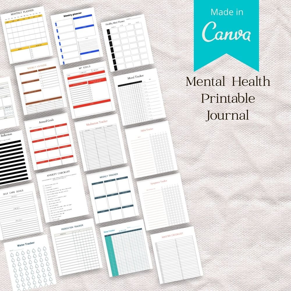 Mental Health Printable Journal 3 Mental Health Printable Journal - Image 3