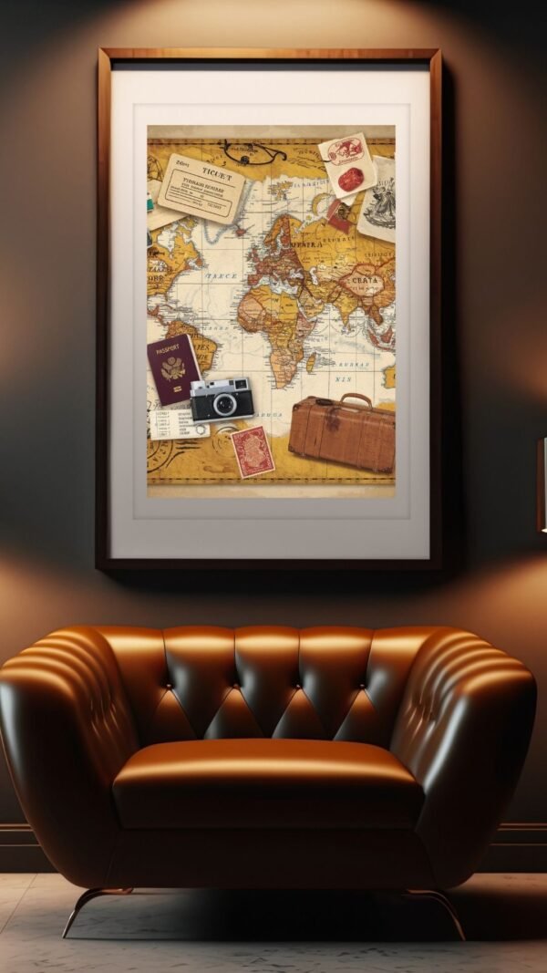 A Vintage Travel Theme