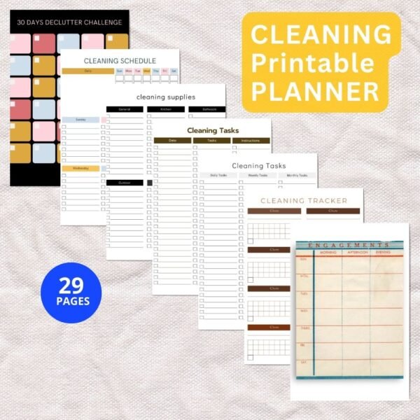 Cleaning Schedule Planner - Image 3