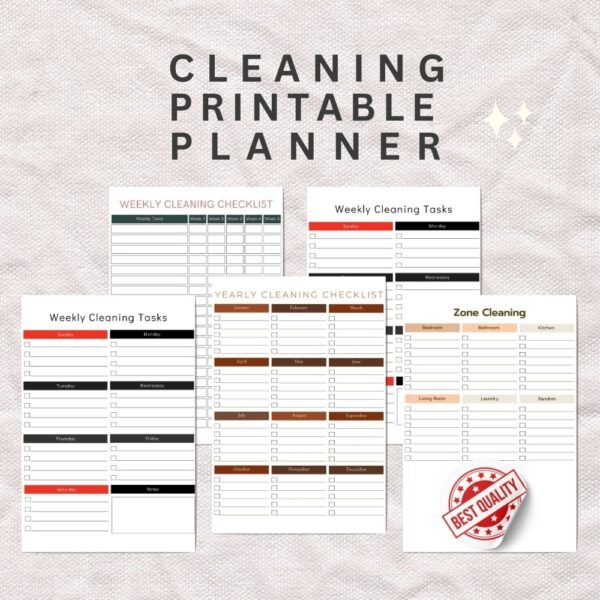 Cleaning Schedule Planner - Image 6