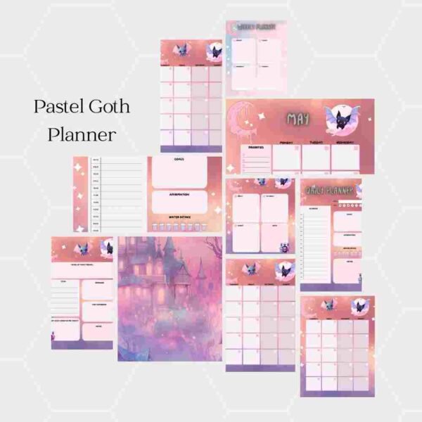 the Pastel Goth Planner - Image 3