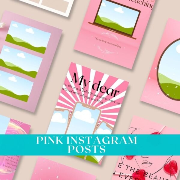 Pink Instagram Posts - Image 2