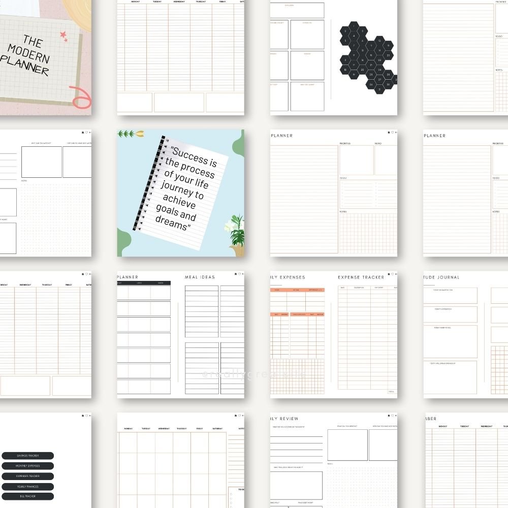 Modern Digital Planner 3 Modern Digital Planner - Image 3