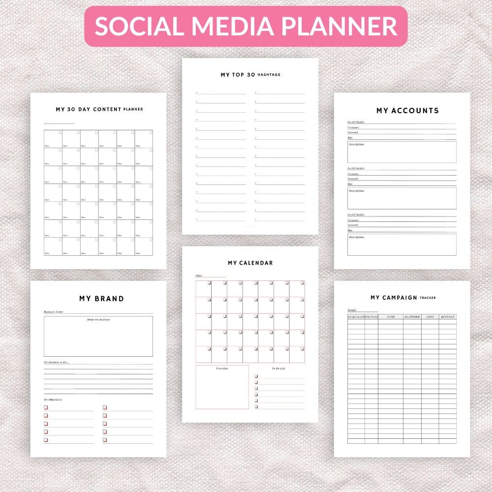 Social Media Planner 2 Social Media Planner - Image 2