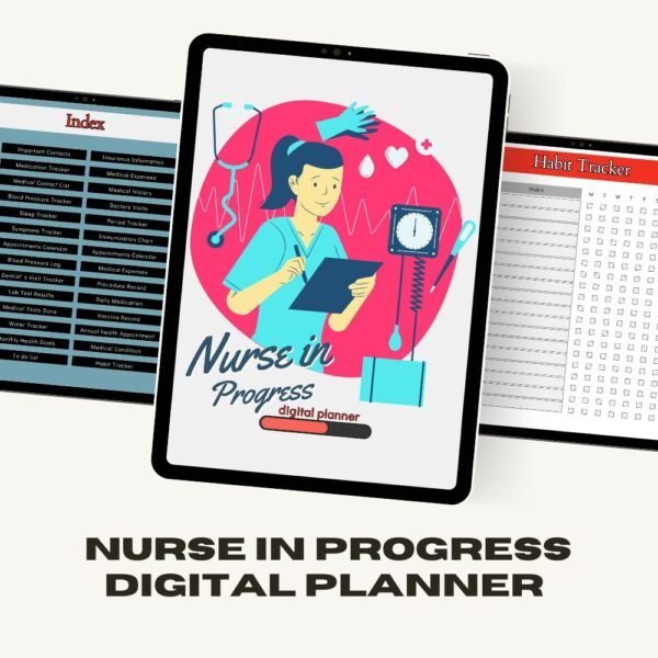 Nurse in Progress Digital Planner