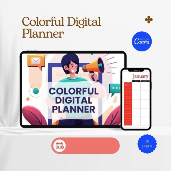 Colorful Digital Planner