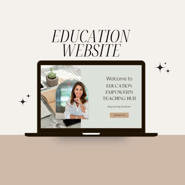 Education  Website template