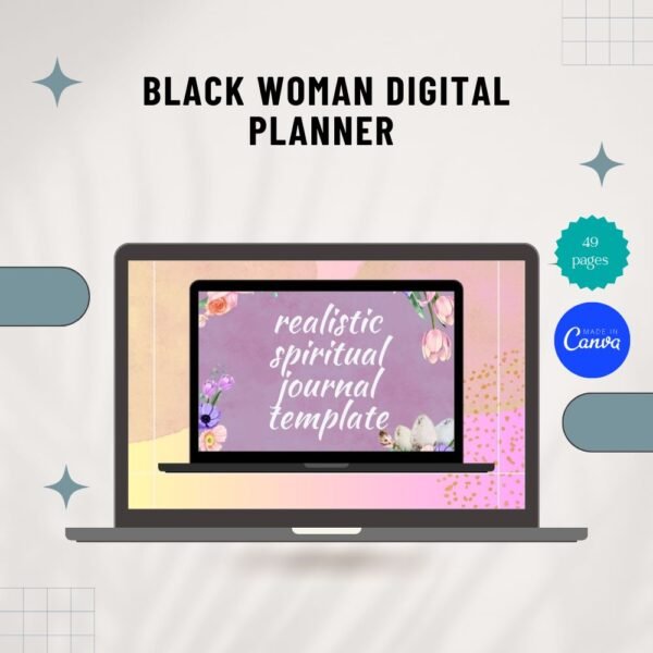 Black Woman Digital Planner