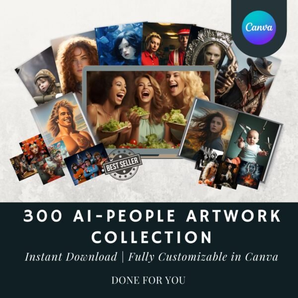 300 AI-People Art Collection