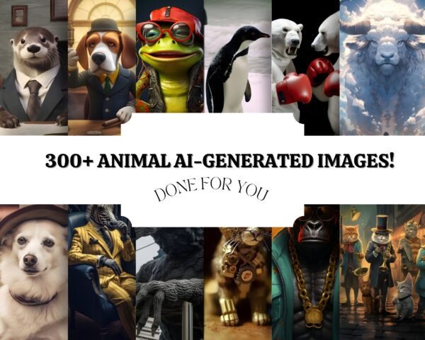 300+ Animal Art-AI Images!