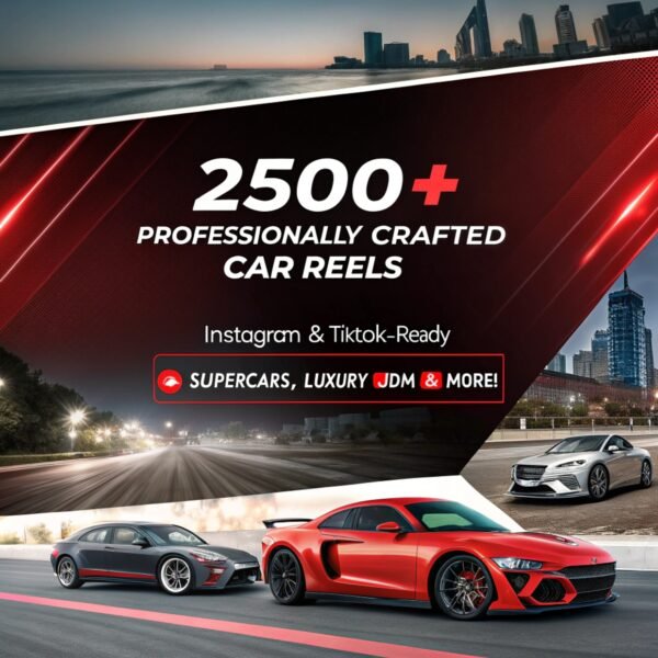 2500+ Mega Car Reels Bundle