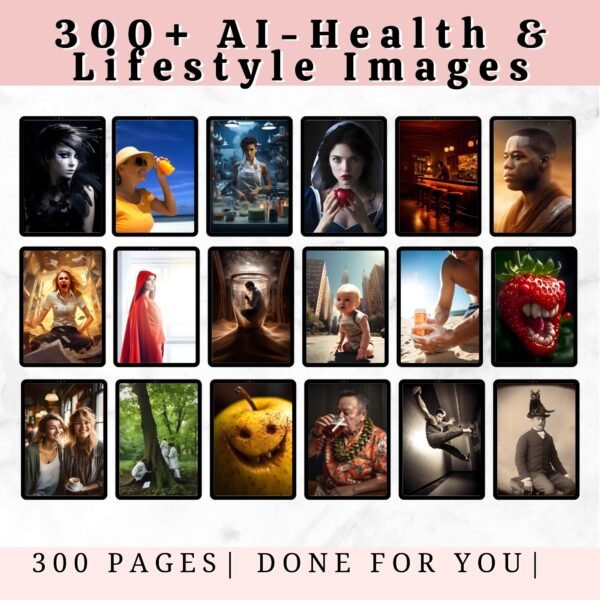 300+AI-Health&Lifestyle Images