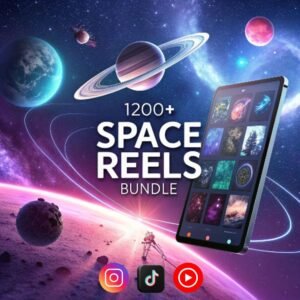 1200+ Space Reels Bundle